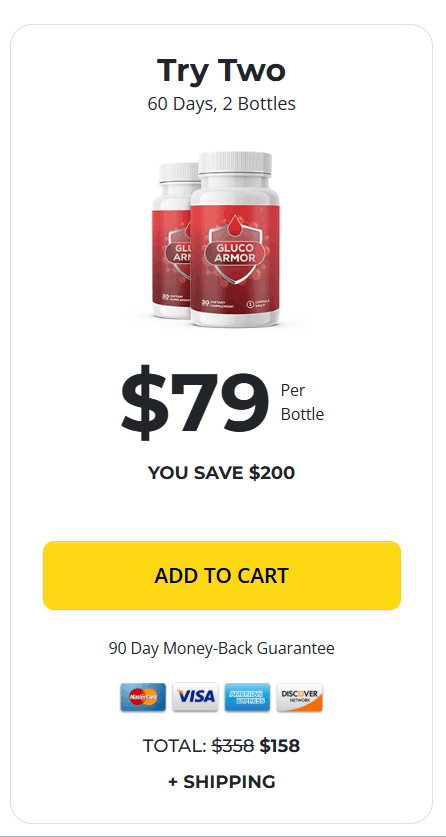Gluco Armor 1 bottle price